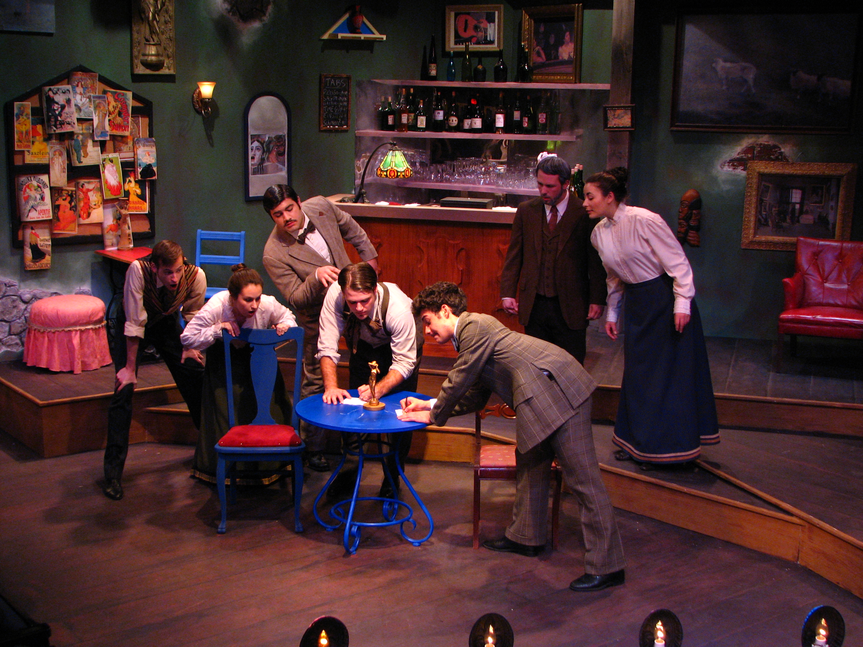 image of a scene from student production.